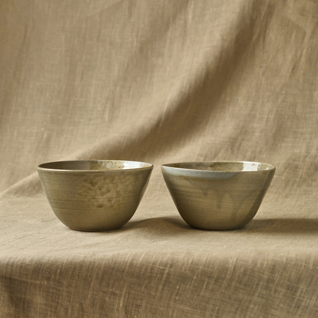 Set bowl Celadon *woodfired