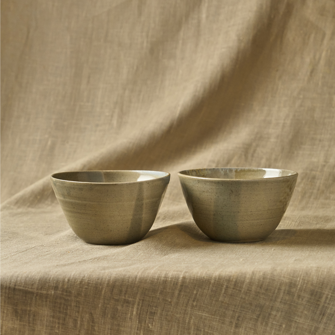 Set bowl Celadon *woodfired