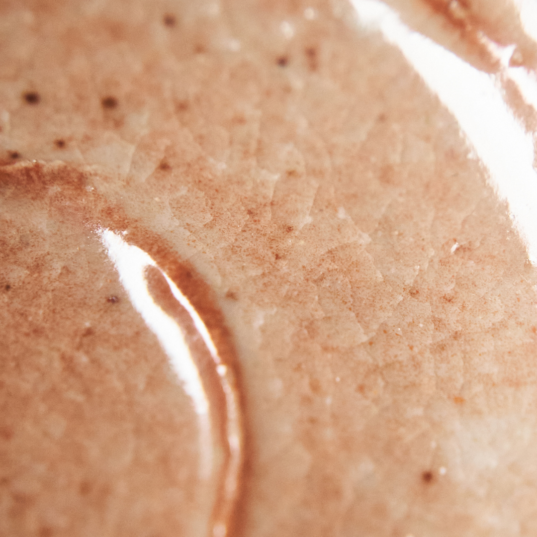 Set bowl e pouring bowl Shino *woodfired