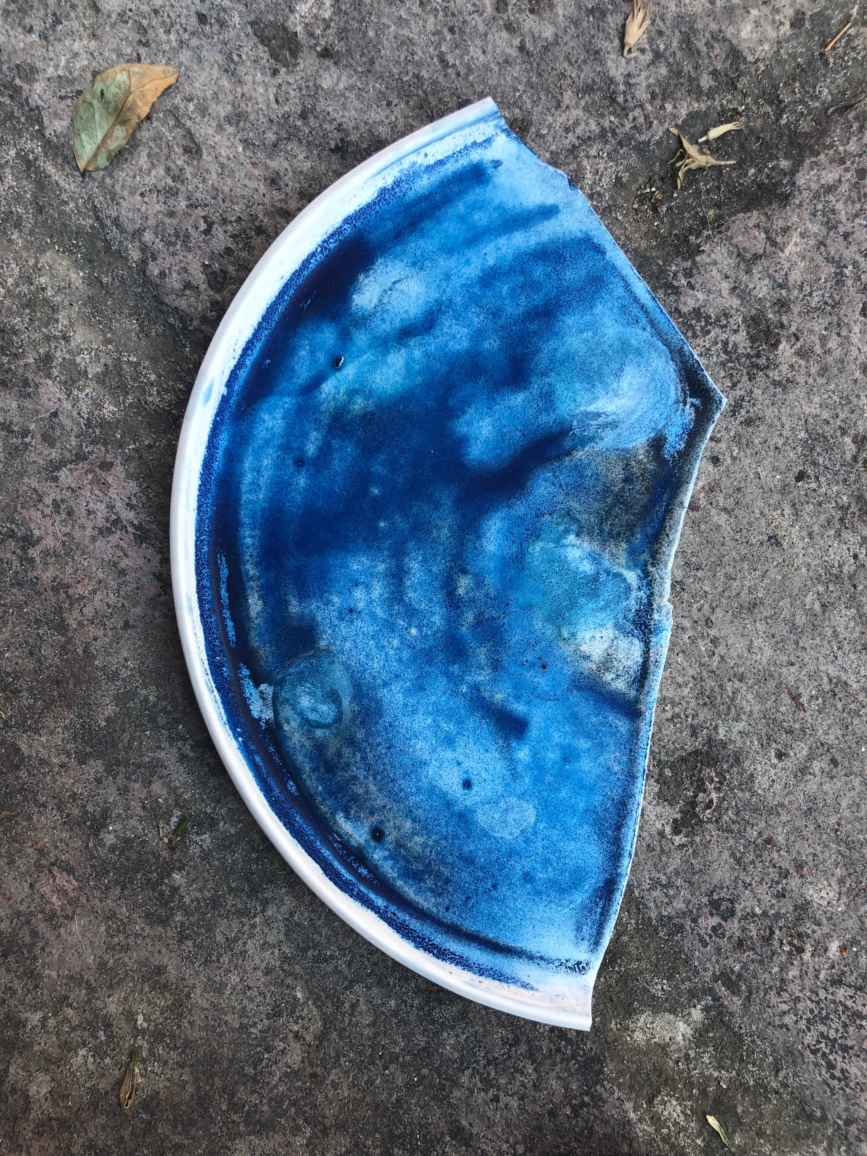 Cianotipia su ceramica - workshop di gruppo